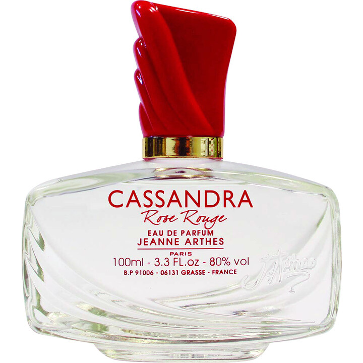 Cassandra Rose Rouge by Jeanne Arthes perfume bottle