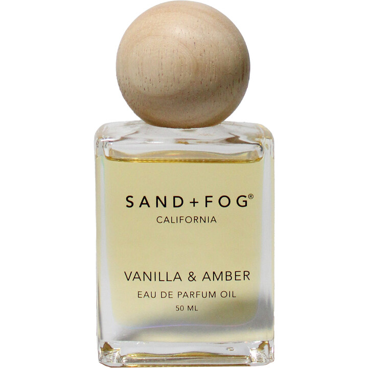 Vanilla & Amber by Sand + Fog perfume bottle