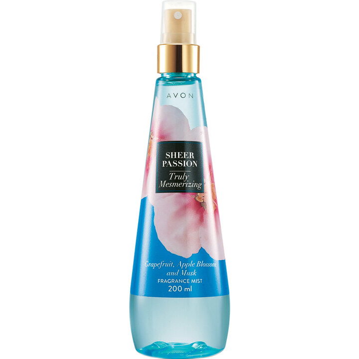 Sheer Passion - Truly Mesmerizing by Avon perfume bottle