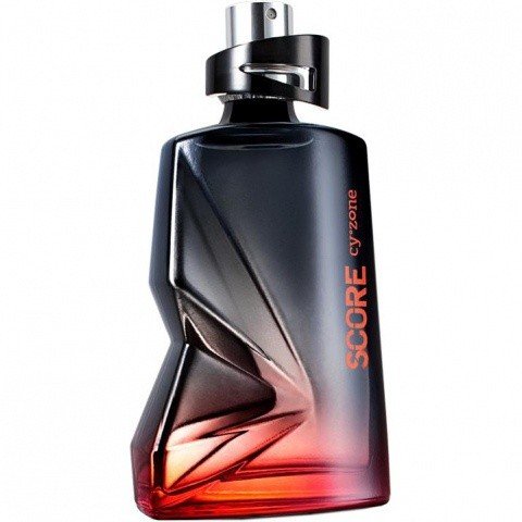 Score by cy°zone perfume bottle