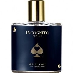 Incognito for Him by Oriflame perfume bottle