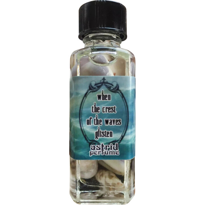 When the Crest of the Waves Glisten by Astrid Perfume / Blooddrop perfume bottle