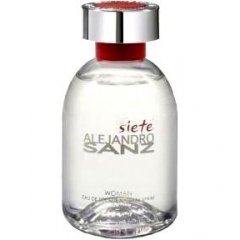 Siete Woman by Alejandro Sanz perfume bottle