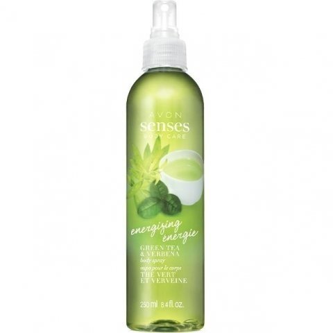 Senses - Energizing Green Tea & Verbena / Naturals - Green Tea & Verbena by Avon perfume bottle