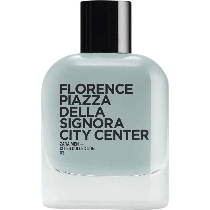 Zara Men — Cities Collection: 03 Florence Piazza Della Signora City Center by Zara perfume bottle