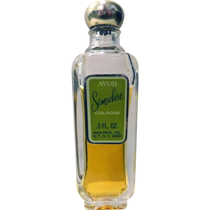 Somewhere (Cologne) by Avon perfume bottle