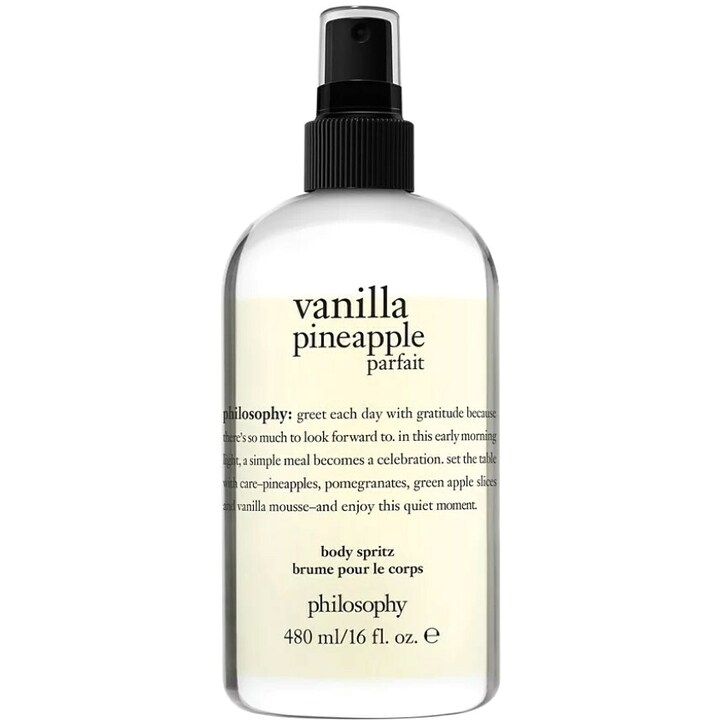Vanilla Pineapple Parfait by Philosophy perfume bottle