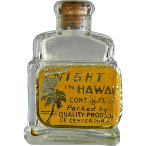 Night in Hawaii by Quality Products Co. perfume bottle