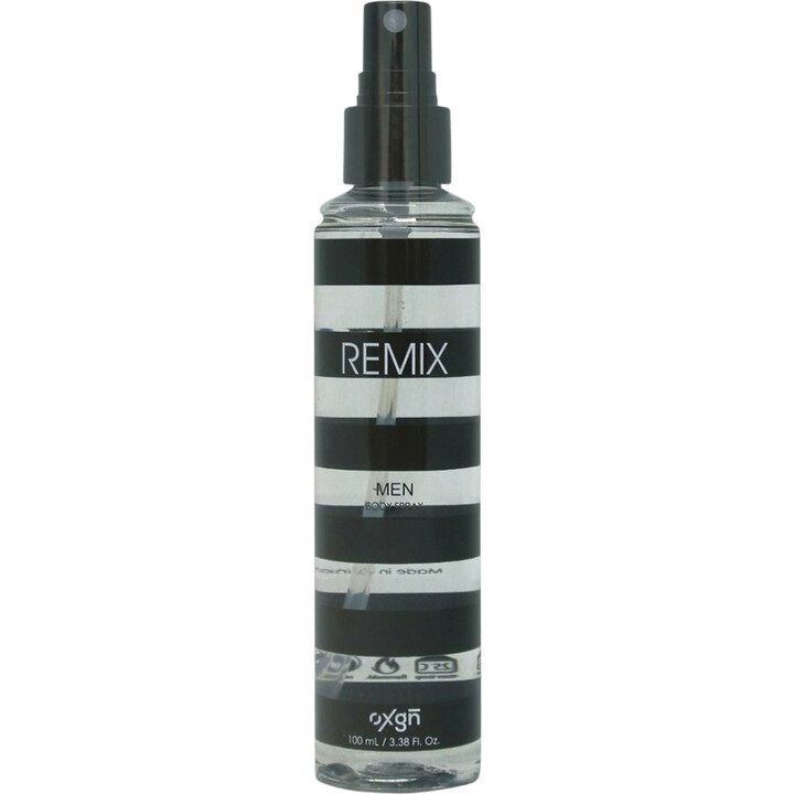 Remix Men by oxgn̄ / Oxygen perfume bottle
