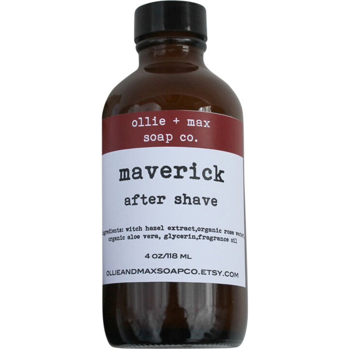 Maverick by Ollie + Max Soap Co. perfume bottle
