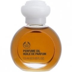 Woody Sandalwood by The Body Shop perfume bottle