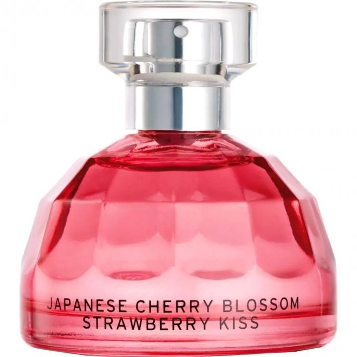 Japanese Cherry Blossom Strawberry Kiss EDT by The Body Shop perfume bottle