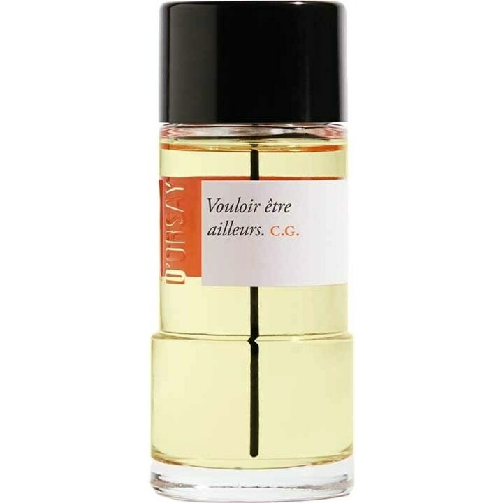 C.G. Vouloir être ailleurs. by d'Orsay perfume bottle