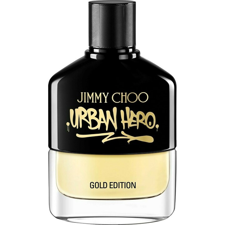 Urban Hero Gold Edition by Jimmy Choo perfume bottle