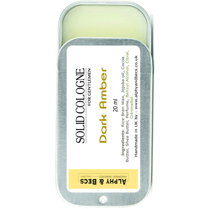 Dark Amber by Alphy & Becs perfume bottle