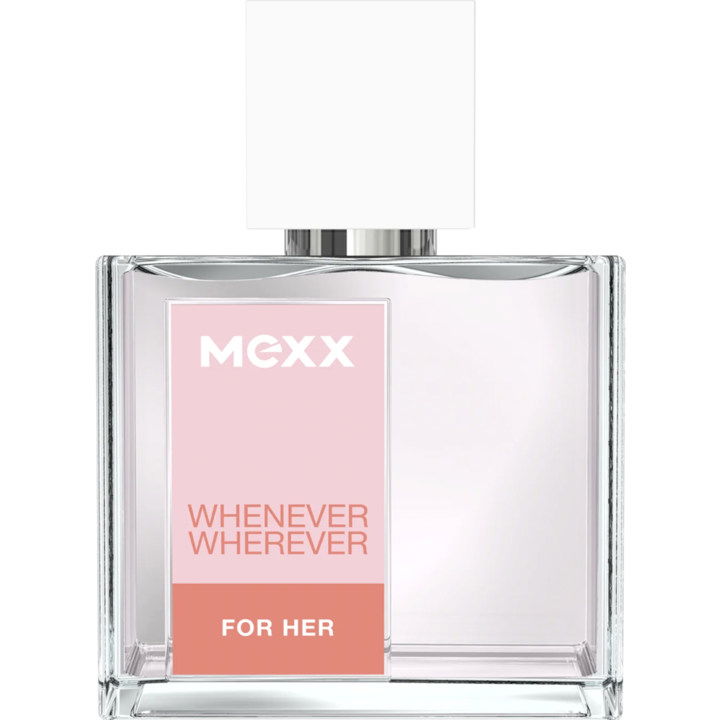 Whenever Wherever for Her by Mexx perfume bottle