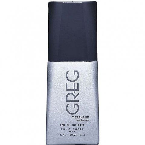Greg Titanium by Arno Sorel perfume bottle