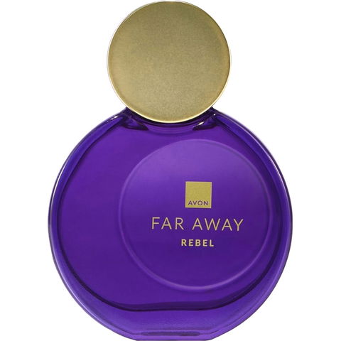 Far Away Rebel by Avon perfume bottle