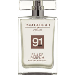 91 Man by Amerigo perfume bottle