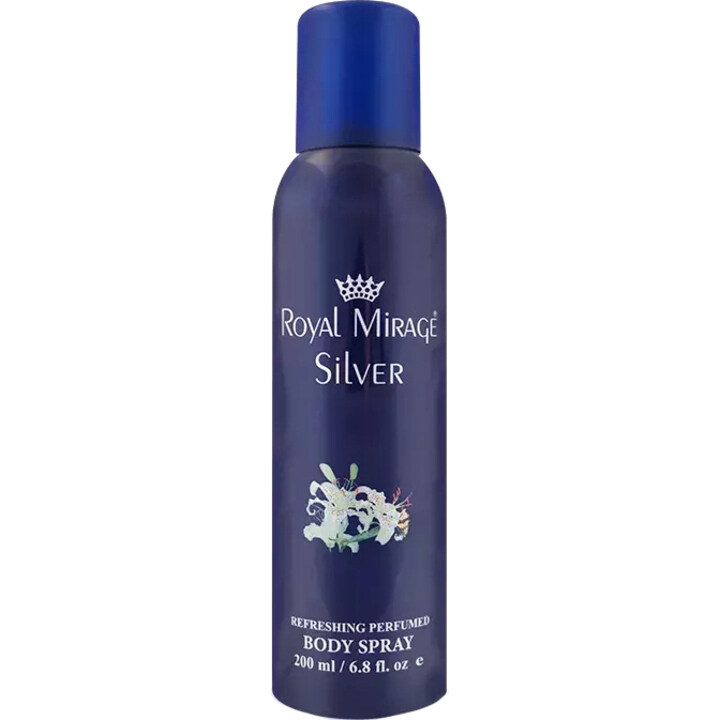 Royal Mirage Silver (Body Spray) by Royal Mirage perfume bottle