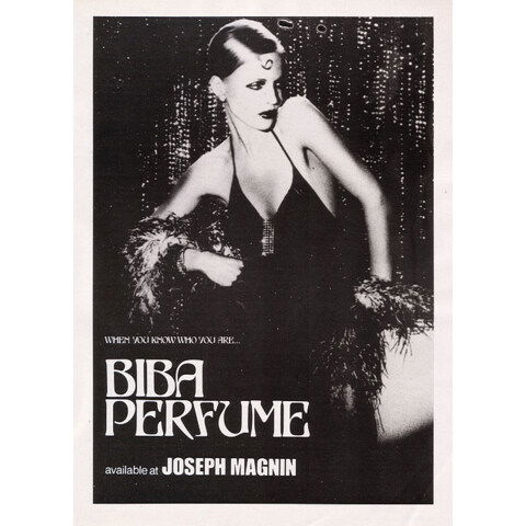 Biba (Perfume) by Biba perfume bottle