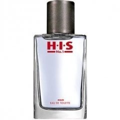 No.1 Man by H.I.S Jeans perfume bottle