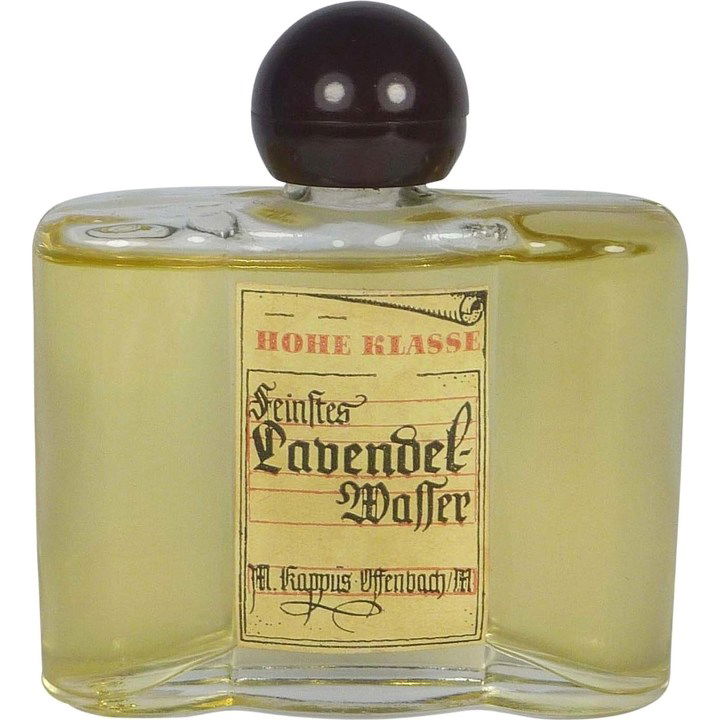Hohe Klasse - Lavendelwasser / Feinstes Lavendelwasser by Kappus perfume bottle