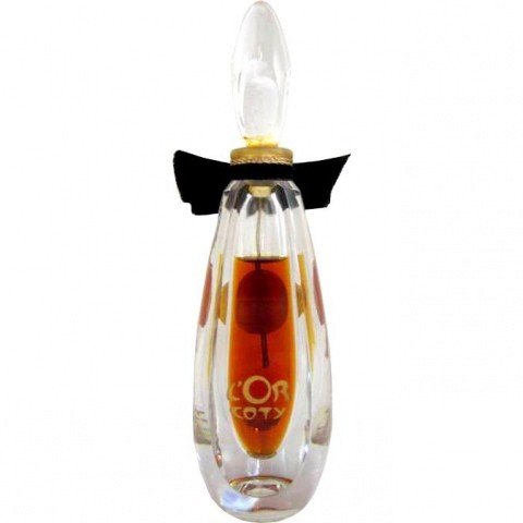 L'Or by Coty perfume bottle