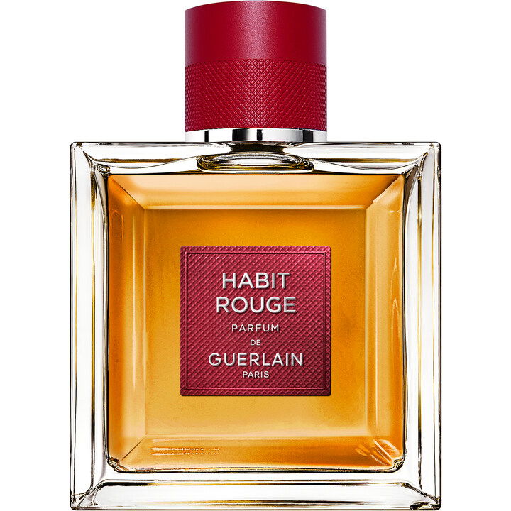 Habit Rouge Parfum by Guerlain perfume bottle
