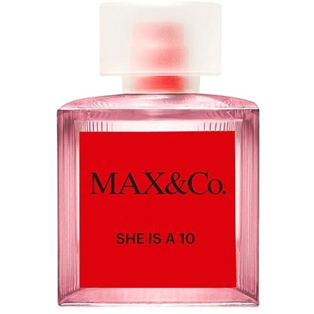She is a 10 by MAX&Co. perfume bottle