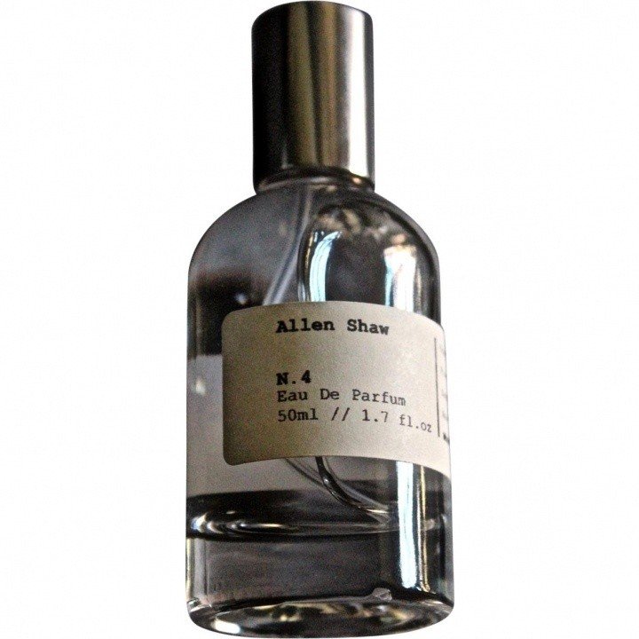 N.4 by Allen Shaw perfume bottle