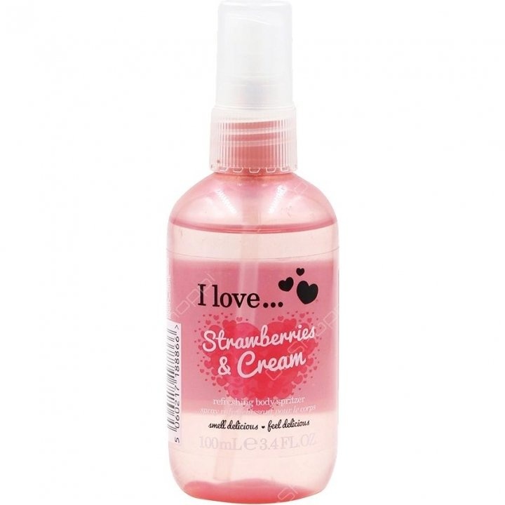 Strawberries & Cream by I love… perfume bottle