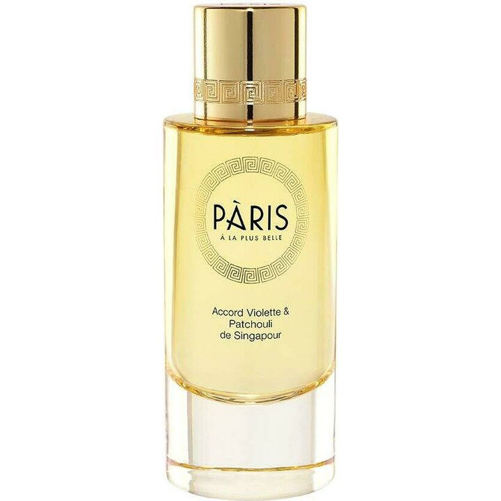 Chypré Lumineux - Accord Violette & Patchouli de Singapour by Pàris à la Plus Belle perfume bottle
