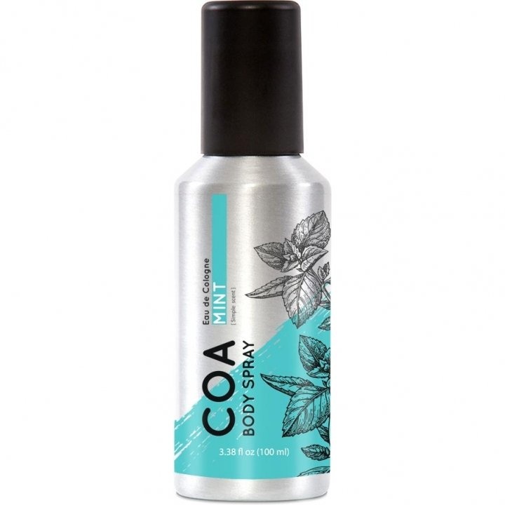 Mint by COA perfume bottle