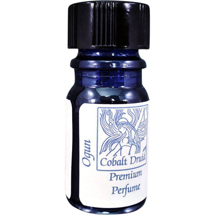 Cobalt Druid: Ogun by Nui Cobalt Designs perfume bottle