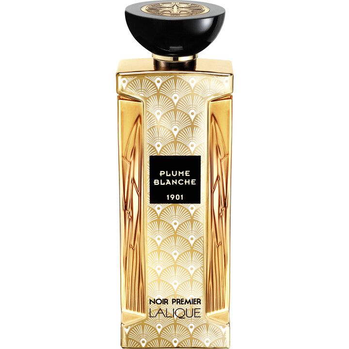 Noir Premier - Plume Blanche 1901 by Lalique perfume bottle