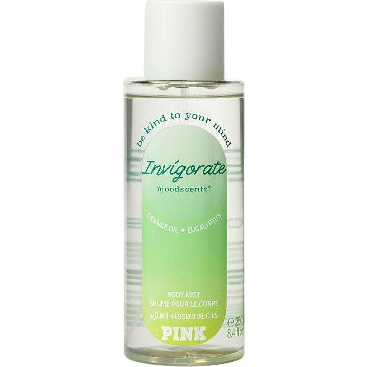 Pink - Moodscentz: Invigorate by Victoria's Secret perfume bottle