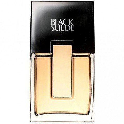Black Suede EDT by Avon perfume bottle