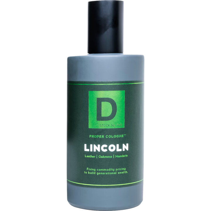 Lincoln by Duke Cannon perfume bottle