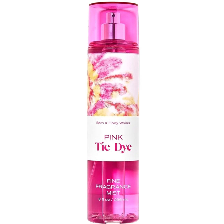 Pink Tie Dye by Bath & Body Works perfume bottle