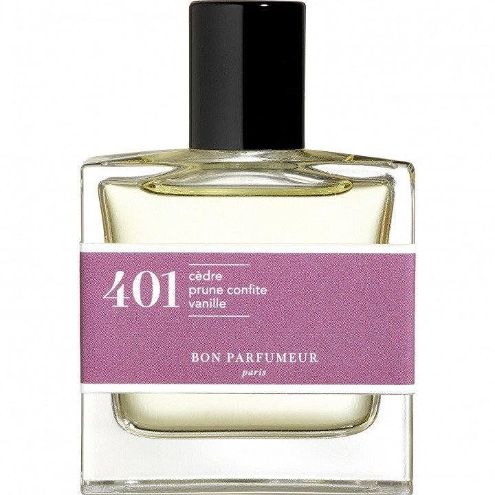 401 Cèdre Prune Confite Vanille by Bon Parfumeur perfume bottle