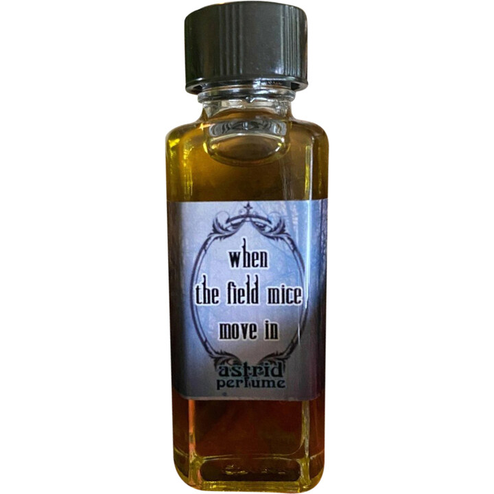 When the Field Mice Move In by Astrid Perfume / Blooddrop perfume bottle