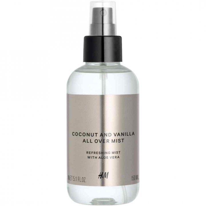 Coconut and Vanilla by H&M perfume bottle