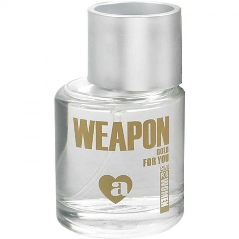 Weapon Gold For You by Archies perfume bottle