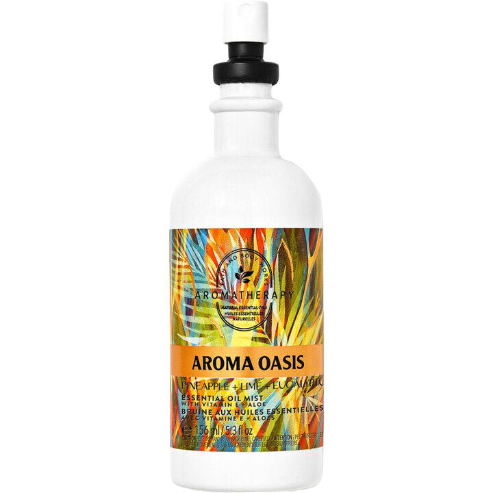 Aroma Oasis - Pineapple Lime Eucalyptus by Bath & Body Works perfume bottle