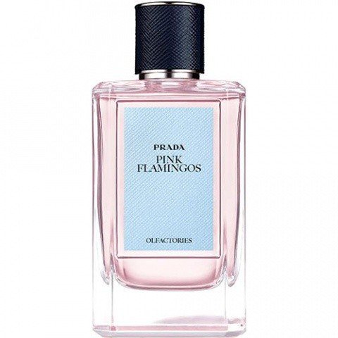 Pink Flamingos by Prada perfume bottle