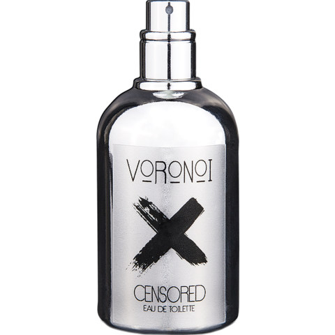 Censored by Voronoi perfume bottle