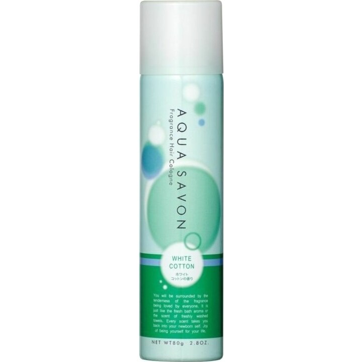 White Cotton / ホワイトコットンの香り (Hair Cologne) by Aqua Savon / アクア シャボン perfume bottle