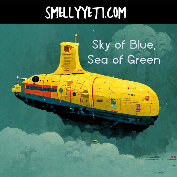 Sky of Blue, Sea of Green by Smelly Yeti perfume bottle
