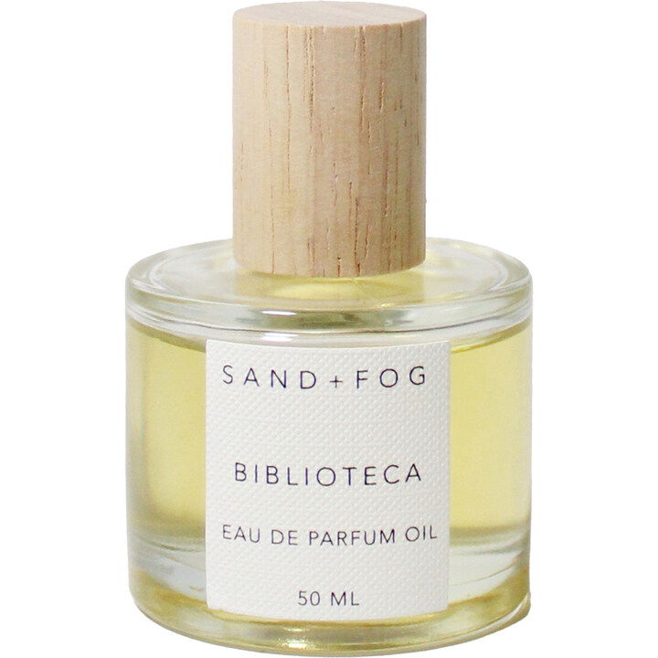 Biblioteca by Sand + Fog perfume bottle
